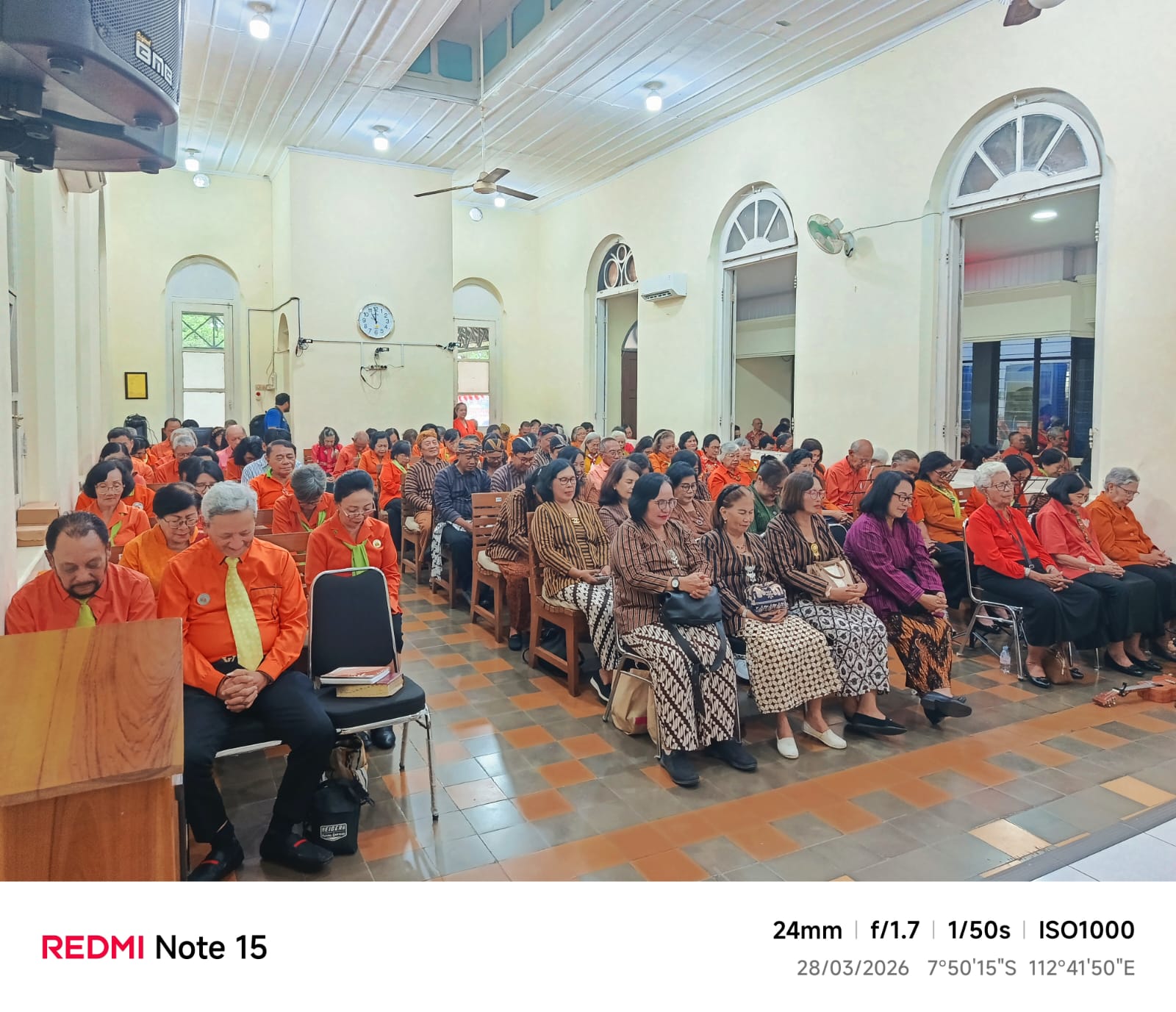 Sunyi yang Berbicara: Ibadah Lansia GPIB di Lawang Jadi Cermin Kedalaman Iman