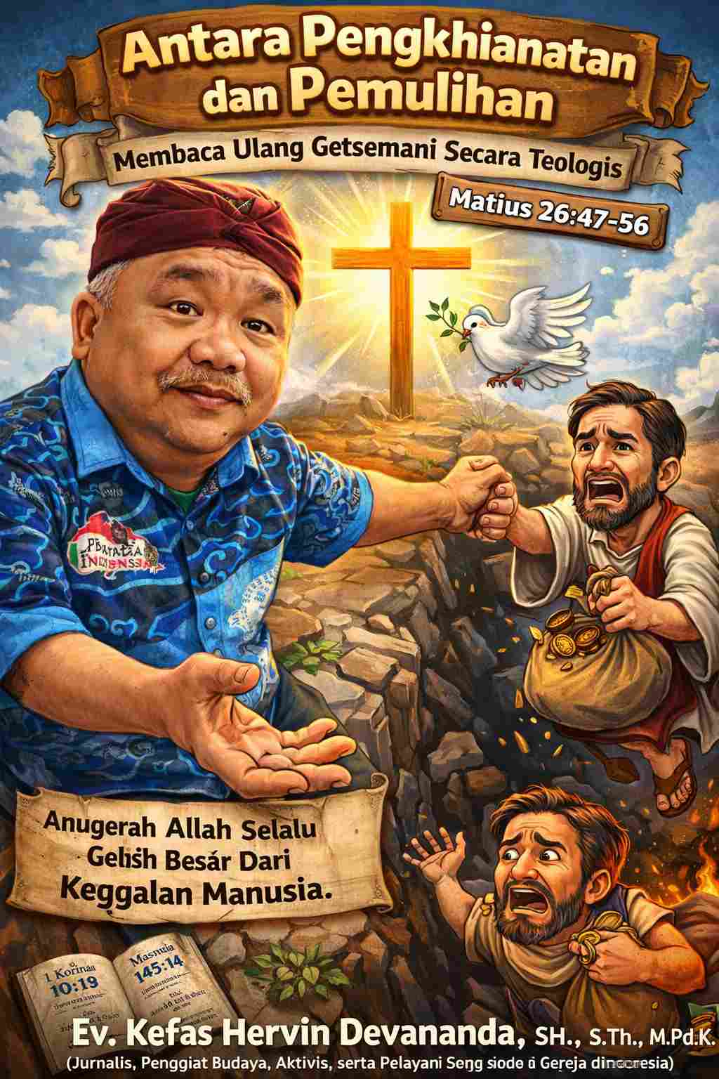 Antara Pengkhianatan dan Pemulihan: Membaca Ulang Getsemani Secara Teologis