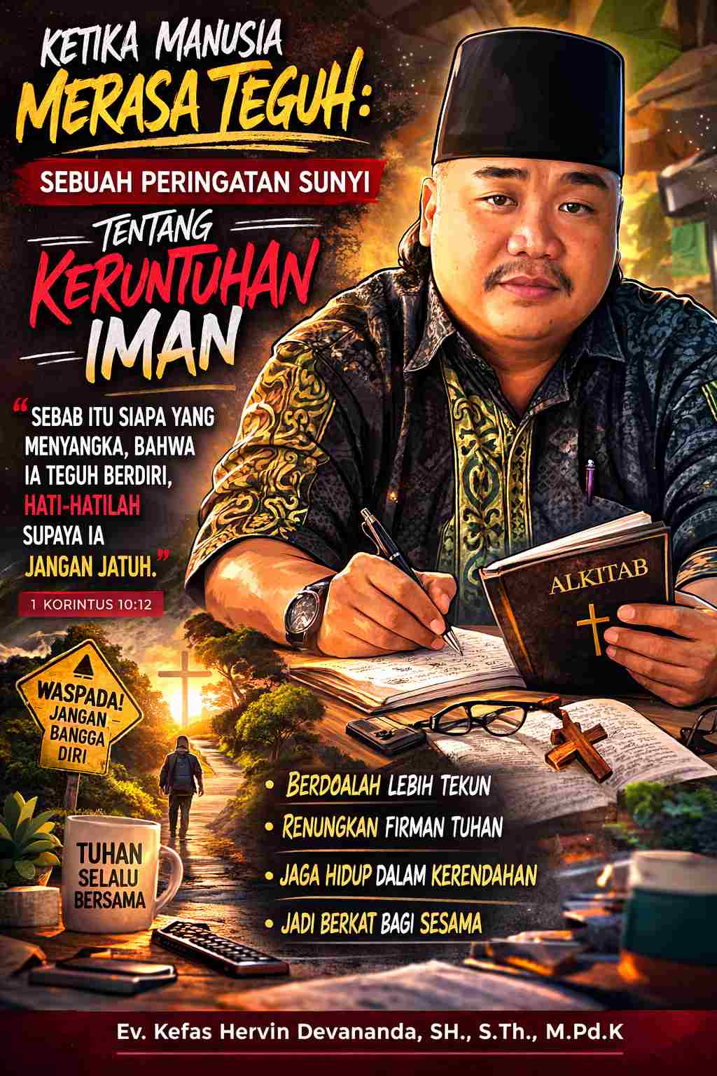 Ketika Manusia Merasa Teguh: Sebuah Peringatan Sunyi tentang Keruntuhan Iman