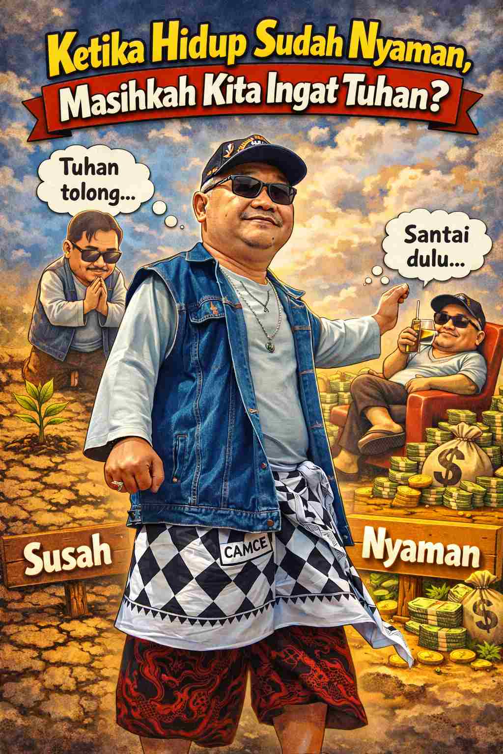 Ketika Hidup Sudah Nyaman, Masihkah Kita Ingat Tuhan?