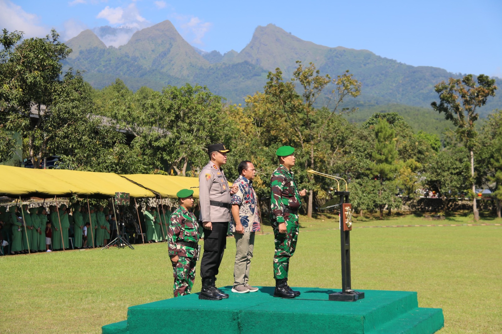 Langkah Menuju Misi Perdamaian Dunia, Yonif 514 Kostrad Lepas Satgas ke Lebanon