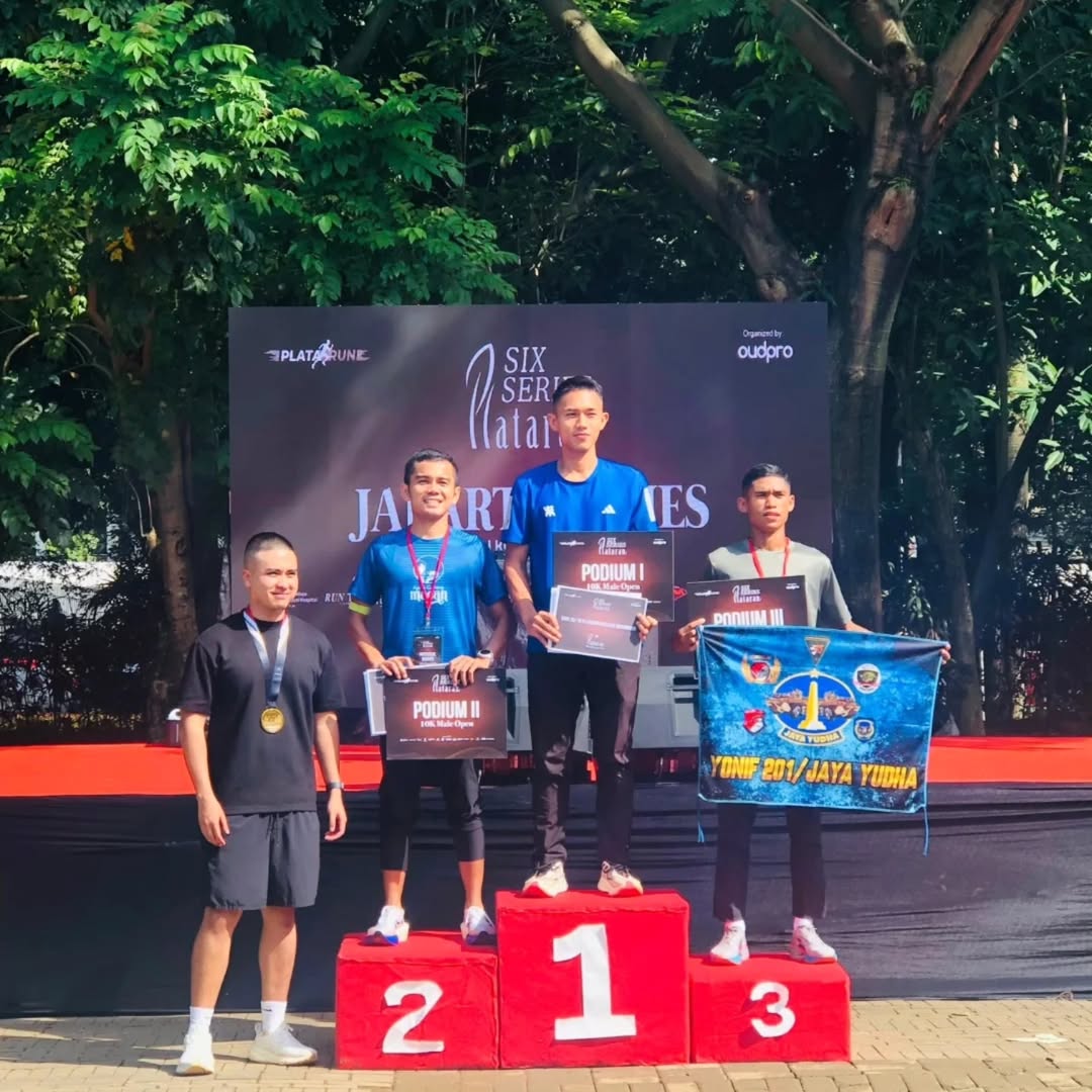 Dominasi Pelari Kostrad di Dua Ajang Nasional, Divif 1 Borong Gelar Juara