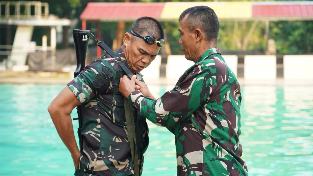 Renang Militer Jadi Ujian Fisik, Kostrad Perkuat Profesionalisme Prajurit