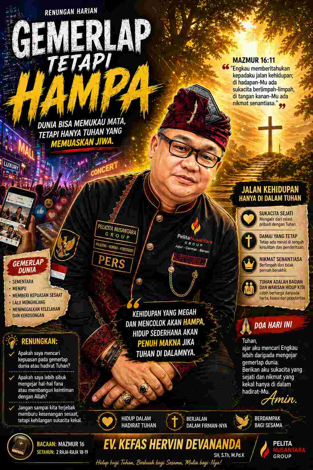 Ketika Dunia Terlihat Penuh, Mengapa Hati Tetap Kosong?