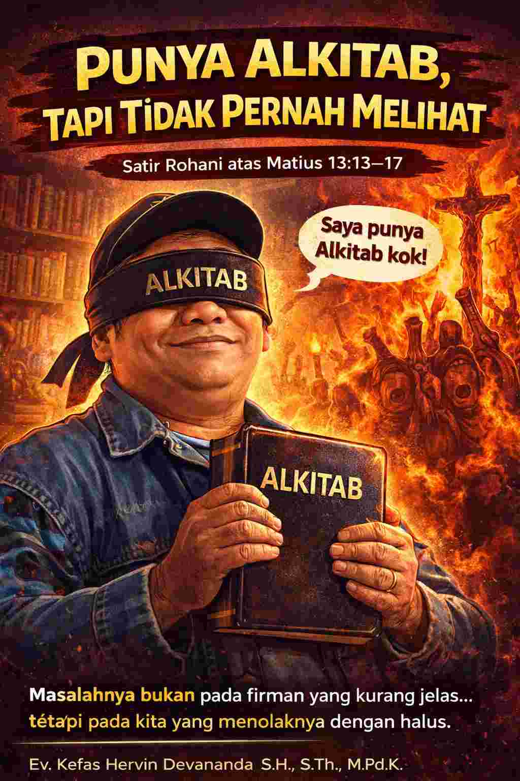 Punya Alkitab, Tapi Tidak Pernah Melihat