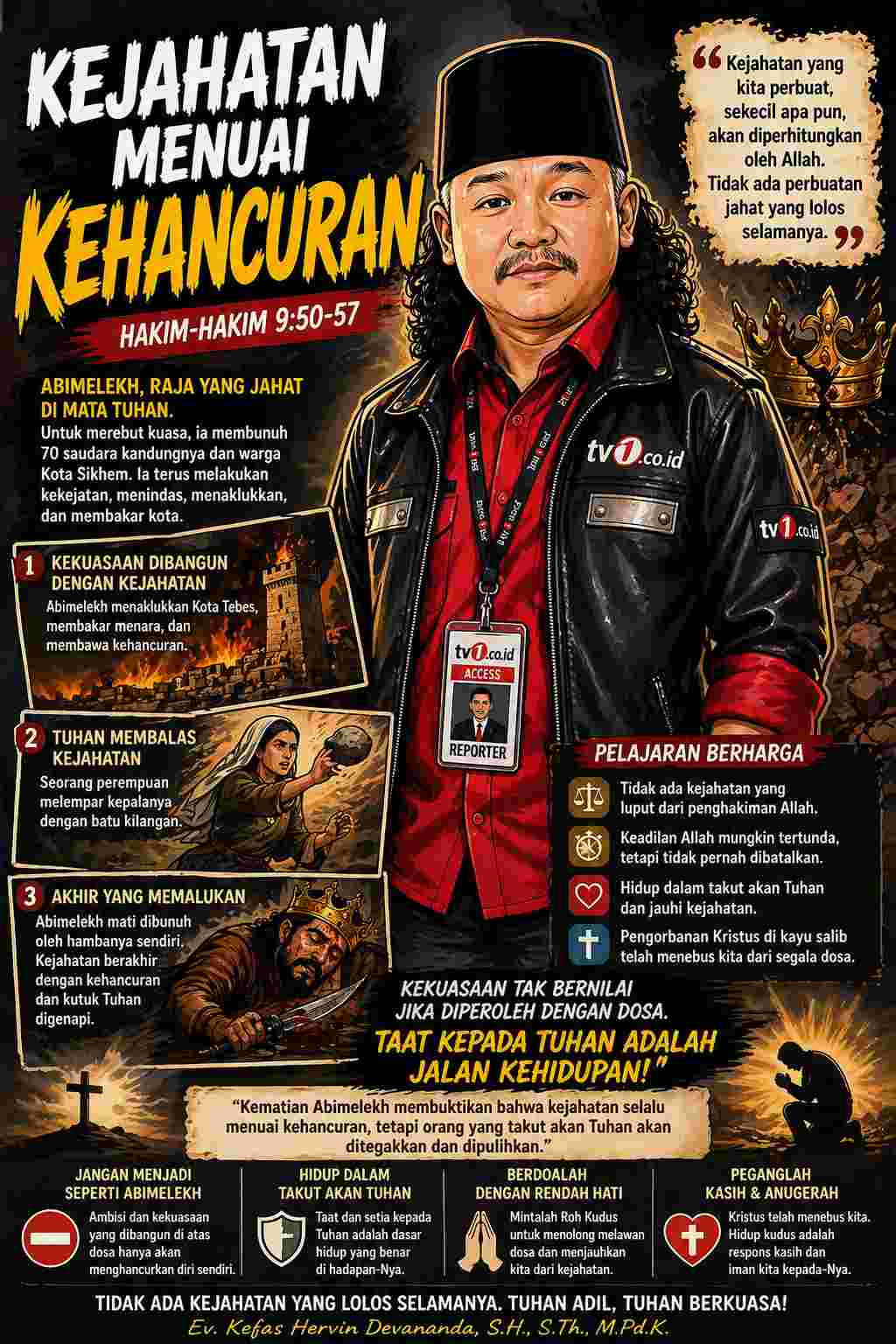 Keadilan Allah Tidak Pernah Gagal Bekerja