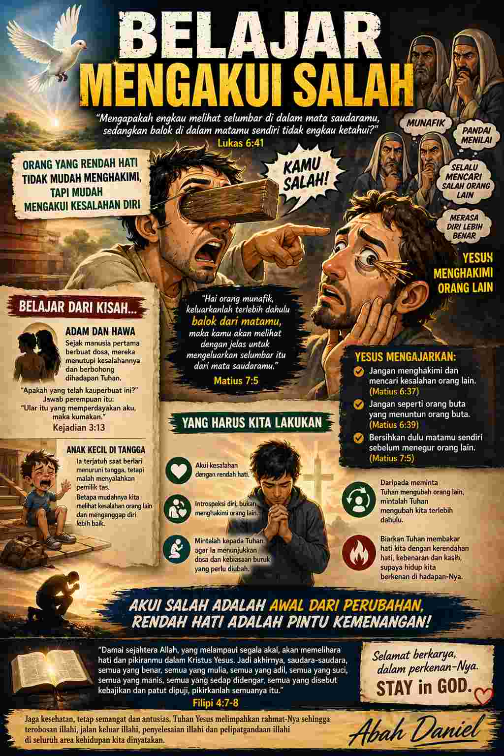 BELAJAR MENGAKUI SALAH