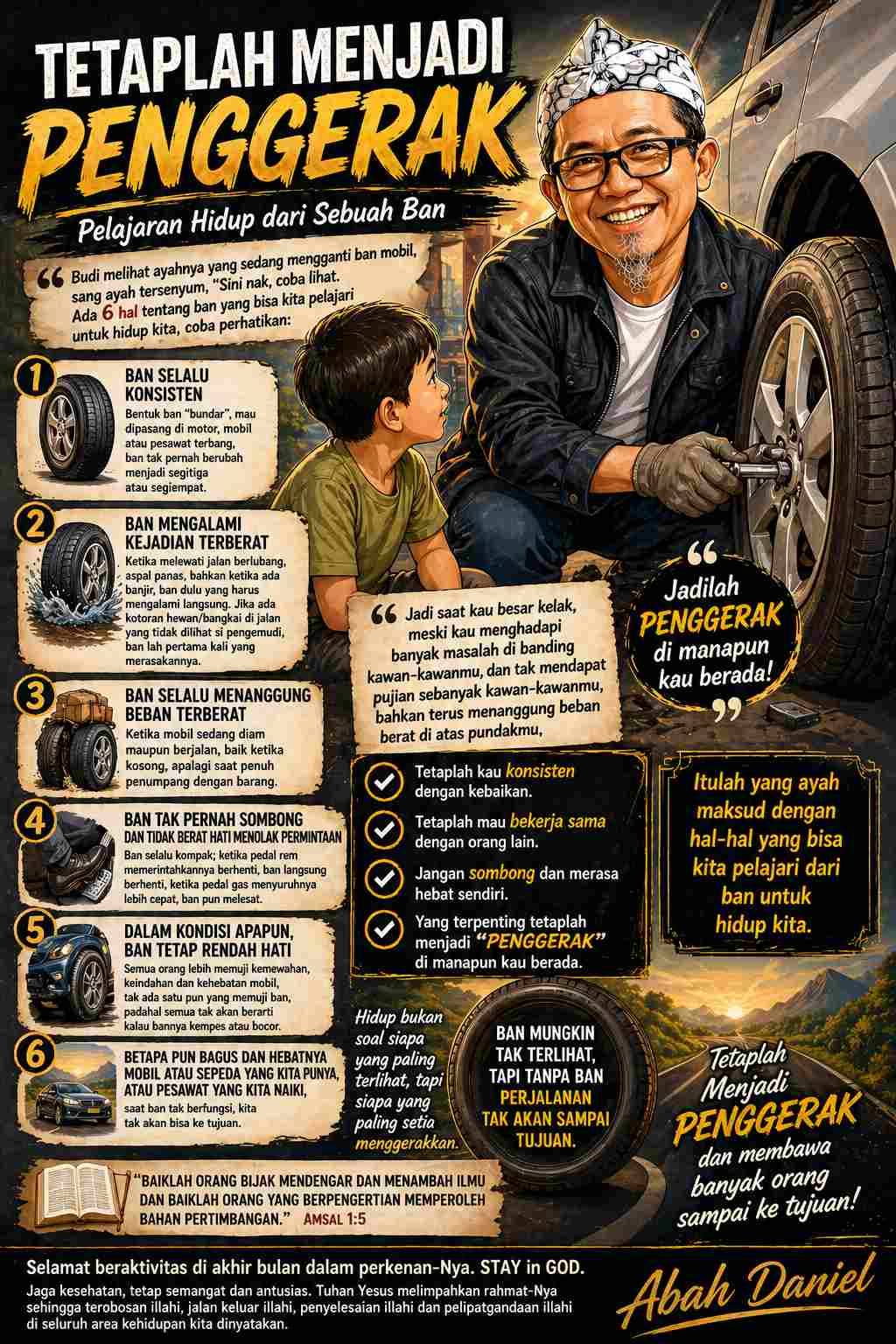 TETAPLAH MENJADI PENGGERAK