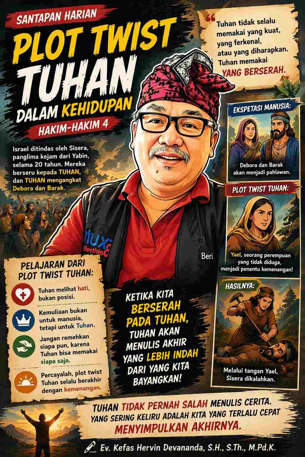 Allah Tidak Mengikuti Skenario Kita