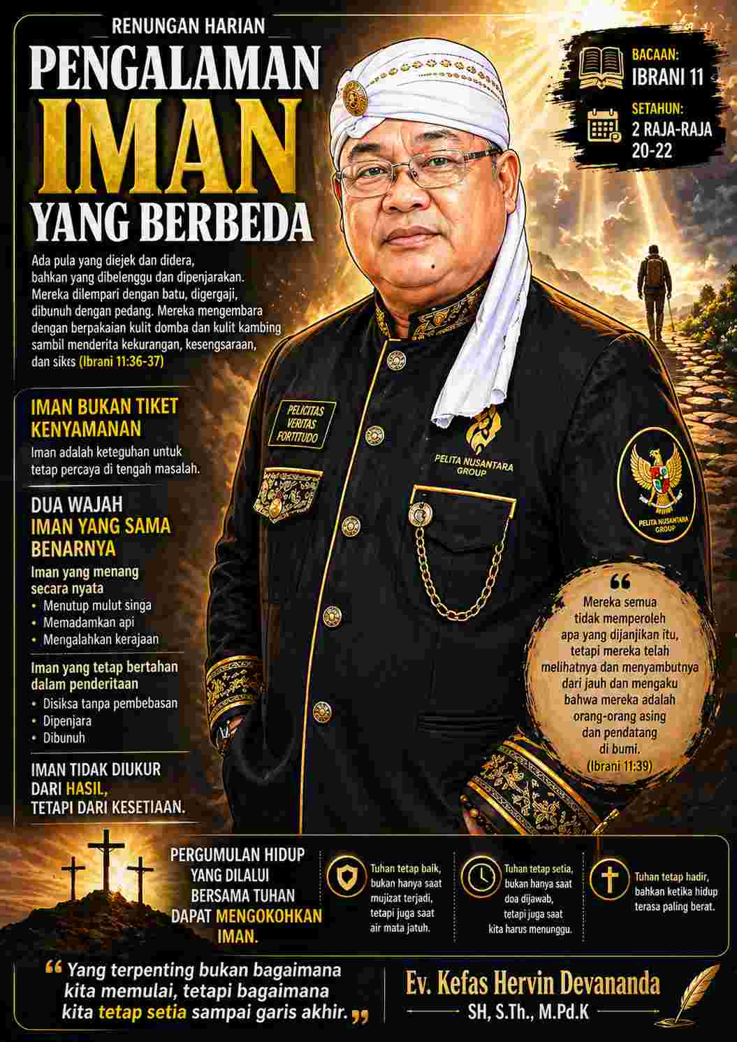 Iman yang Tidak Selalu Indah, Tapi Selalu Benar