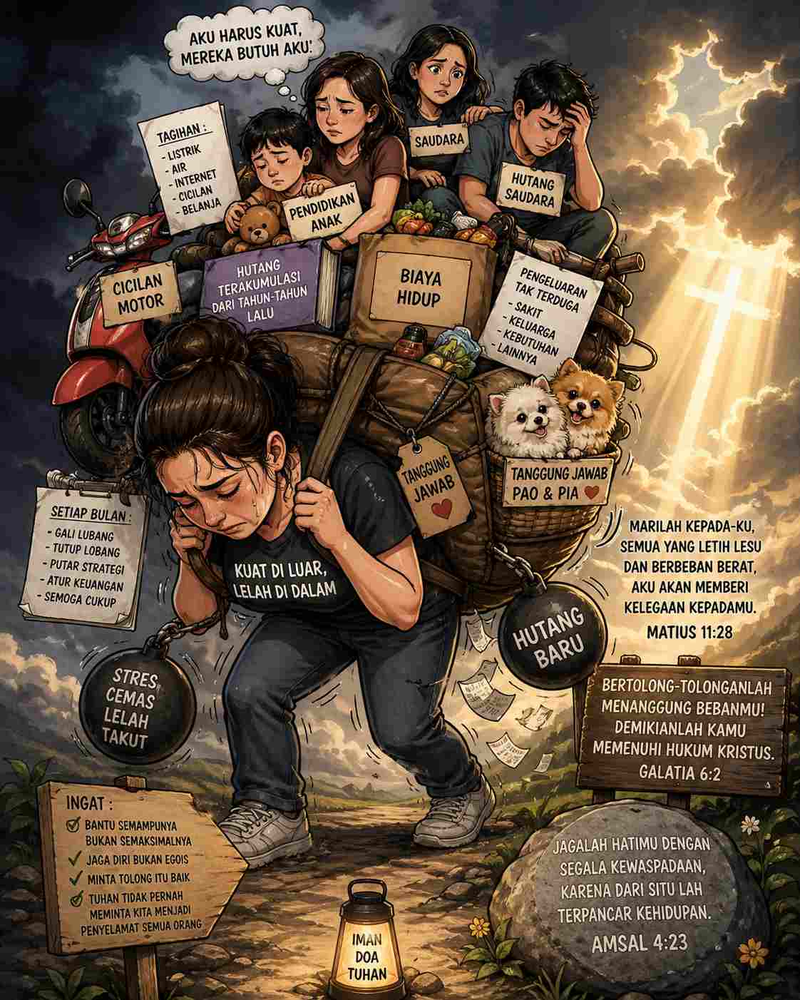 KETIKA YANG PALING KUAT TERNYATA PALING TERTEKAN