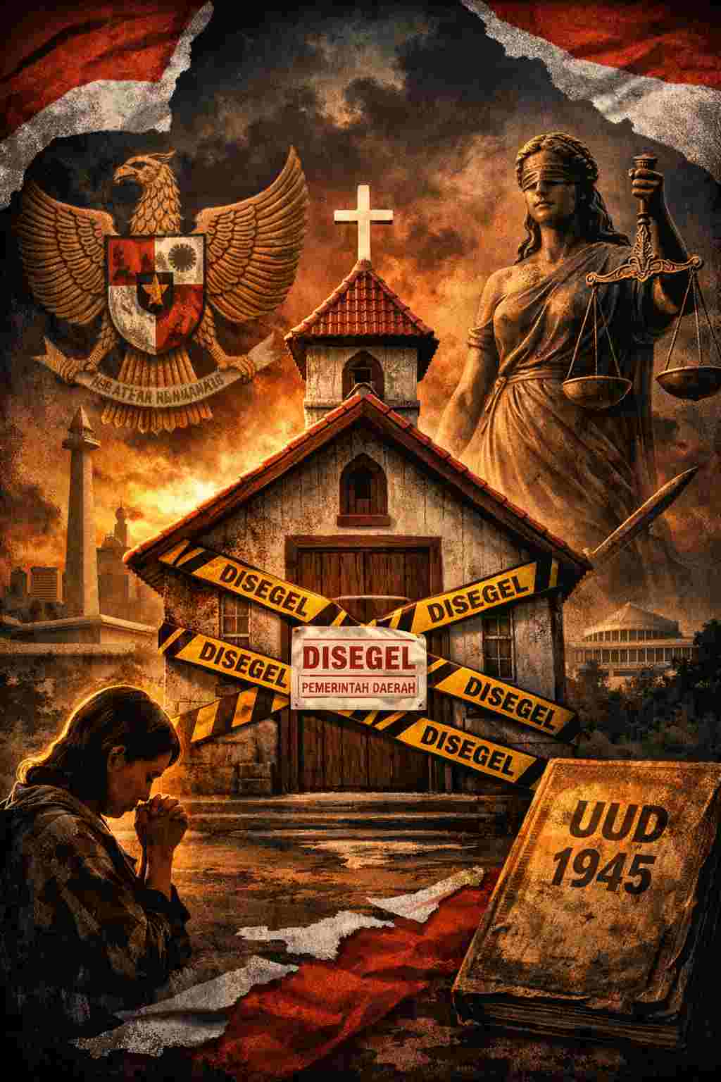 Negara di Persimpangan: Ketika Segel Mengalahkan Hak Beribadah