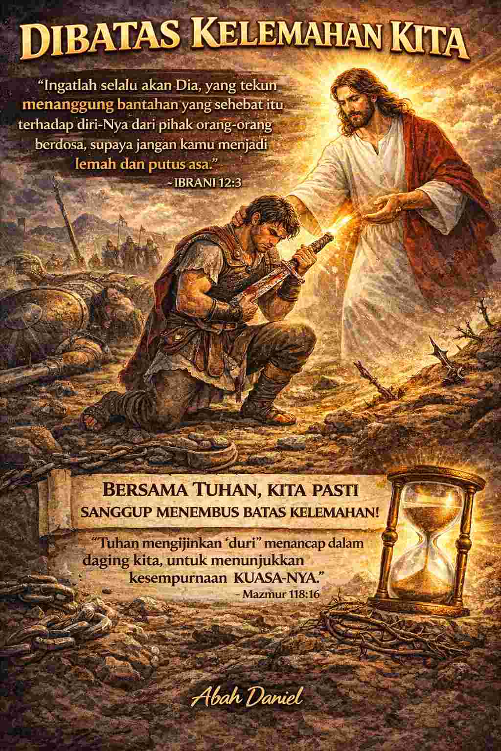 DIBATAS KELEMAHAN KITA